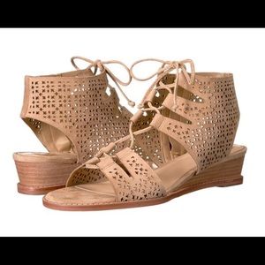Vince Camuto Cutout Lace Sandal